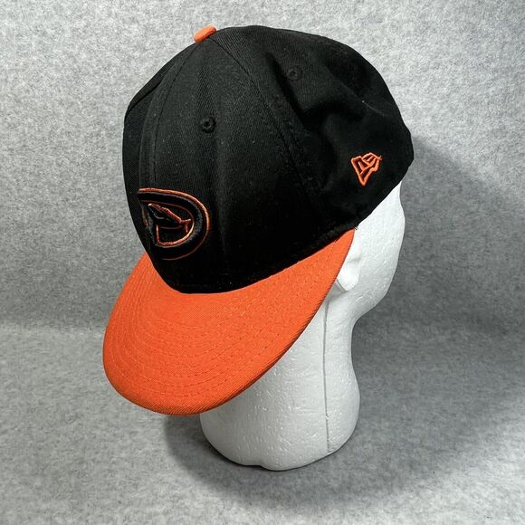 Arizona‎ Diamondbacks Hat New Era 59 Fifty Fitted 7 3/8 Black Wool Blend READ - Picture 5 of 14